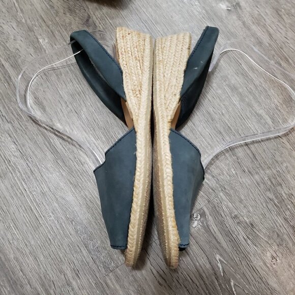 SKA Avarca Sandals Espadrille Sling Back Wedge 39 - Picture 4 of 7